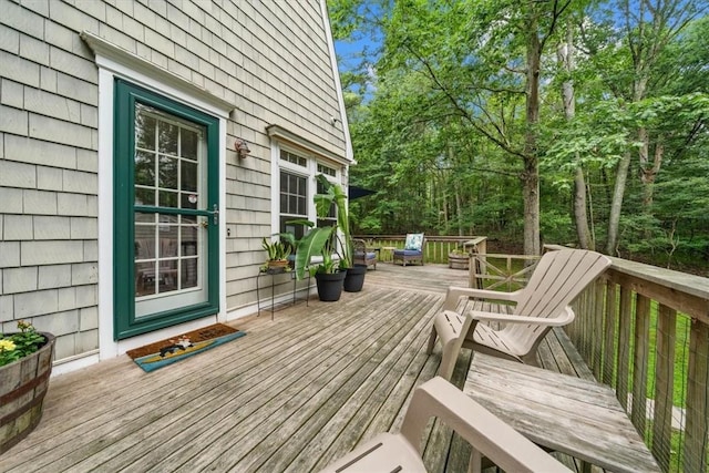 825 Matteson Rd, Coventry, RI 02816 - view of deck