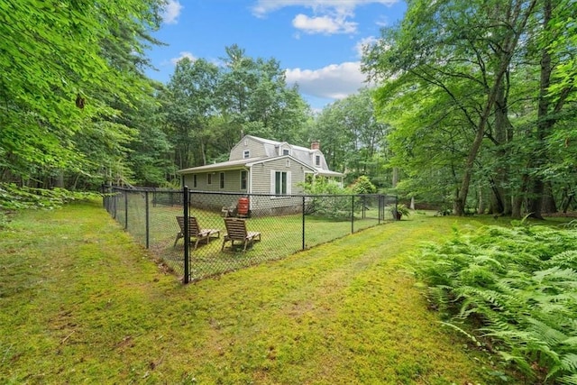 825 Matteson Rd, Coventry, RI 02816 - view of yard featuring a forest view