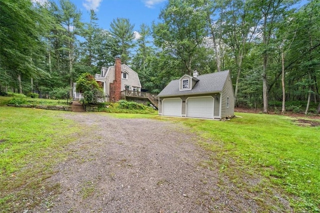 825 Matteson Rd, Coventry, RI 02816 - view of detached garage