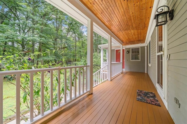 825 Matteson Rd, Coventry, RI 02816 - view of wooden deck