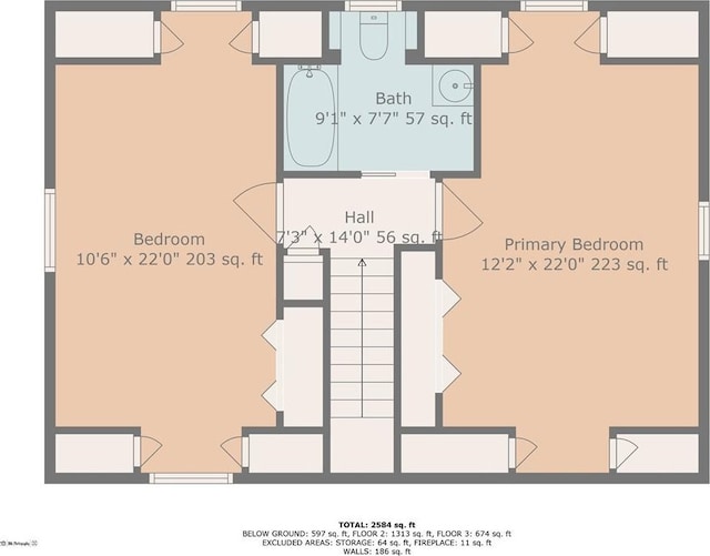 825 Matteson Rd, Coventry, RI 02816 - view of home floor plan
