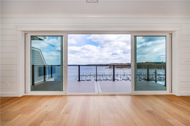 5 Williams St Unit 4, Warwick, RI 02818 - empty room with wood finished floors and healthy amount of natural light