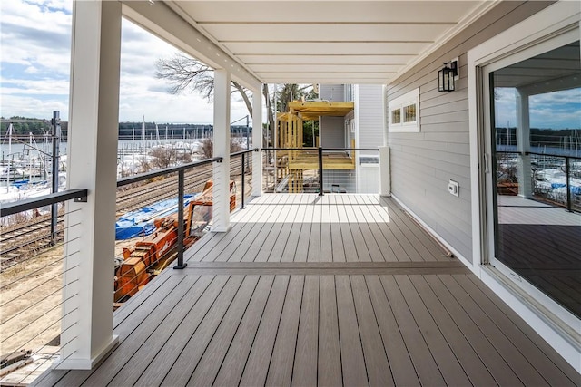 5 Williams St Unit 4, Warwick, RI 02818 - view of wooden deck