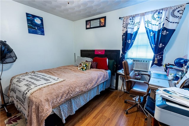 61 Cyr St, Providence, RI 02905 - bedroom featuring wood finished floors and cooling unit