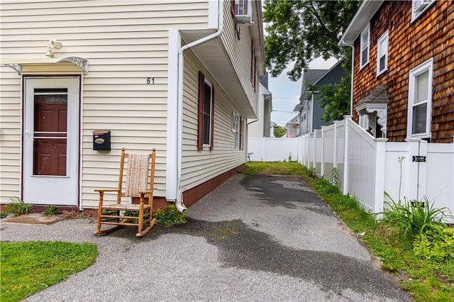 61 Cyr St, Providence, RI 02905 - view of home's exterior with driveway