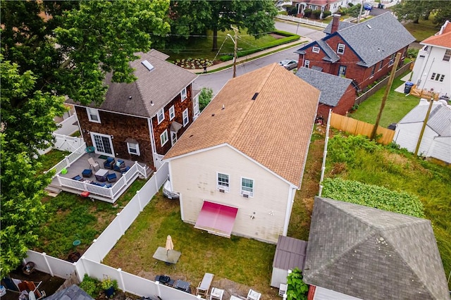 61 Cyr St, Providence, RI 02905 - aerial perspective of suburban area