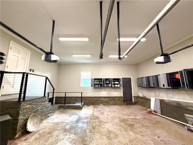 74 Plymouth Rd, East Providence, RI 02914 - garage with a garage door opener