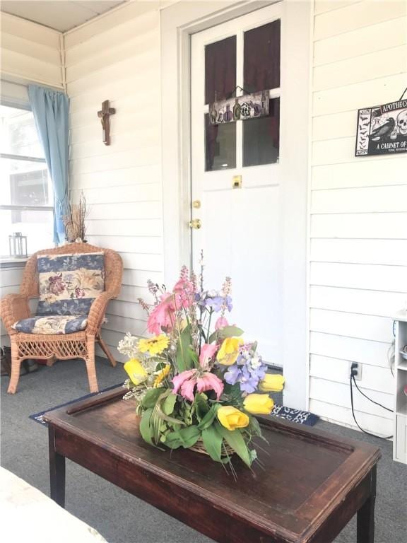 16 Edgemere Rd, Pawtucket, RI 02861 - view of exterior entry with covered porch