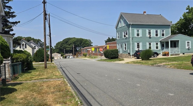 92 Silver Spring Ave, East Providence, RI 02915 - view of asphalt road featuring street lights