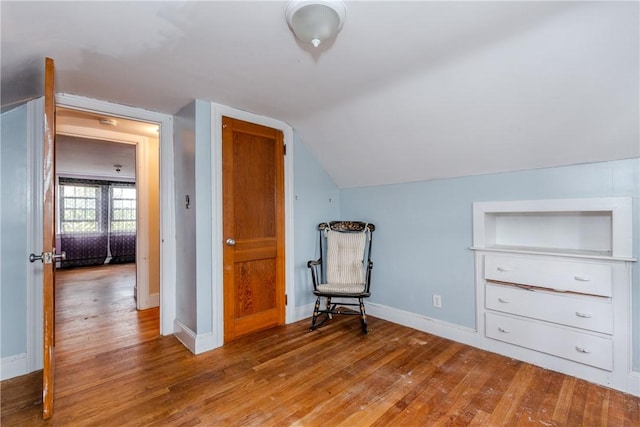 36 Walton St, Providence, RI 02908 - additional living space featuring wood finished floors and lofted ceiling