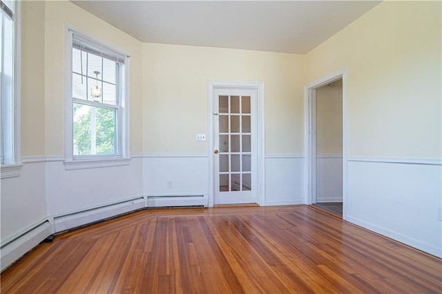 1397 Chalkstone Ave, Providence, RI 02909 - spare room with wood finished floors