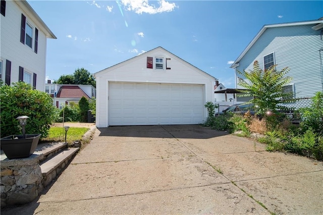 1397 Chalkstone Ave, Providence, RI 02909 - view of detached garage