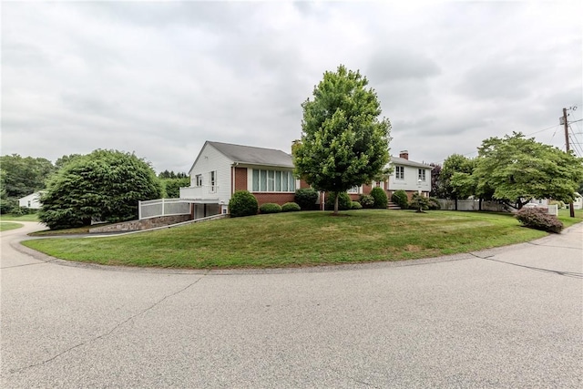 11 Macintosh Dr, Smithfield, RI 02828 - view of front facade with driveway