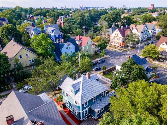 192 Lenox Ave, Providence, RI 02907 - aerial perspective of suburban area