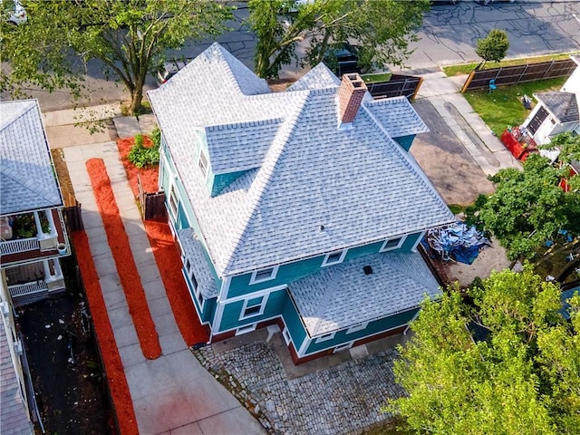 192 Lenox Ave, Providence, RI 02907 - view from above of property