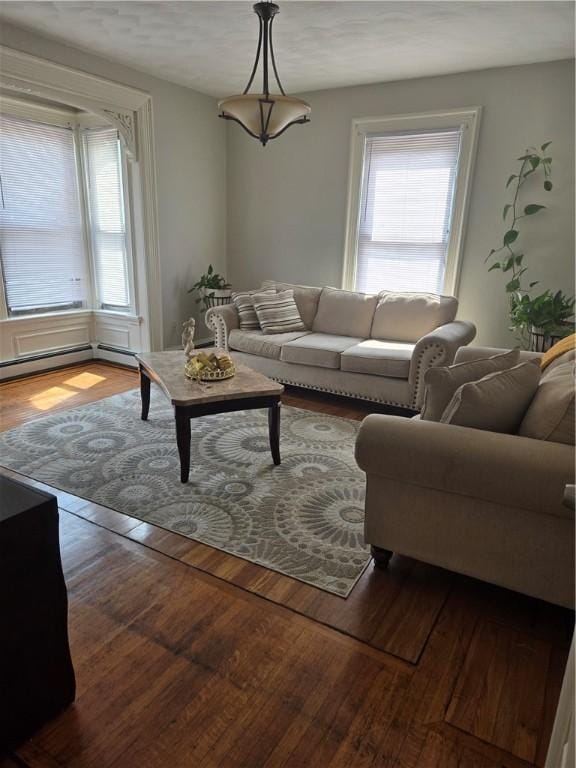 45 Harrison St, Pawtucket, RI 02860 - living room with wood finished floors