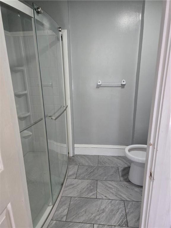45 Harrison St, Pawtucket, RI 02860 - full bathroom featuring a stall shower and toilet