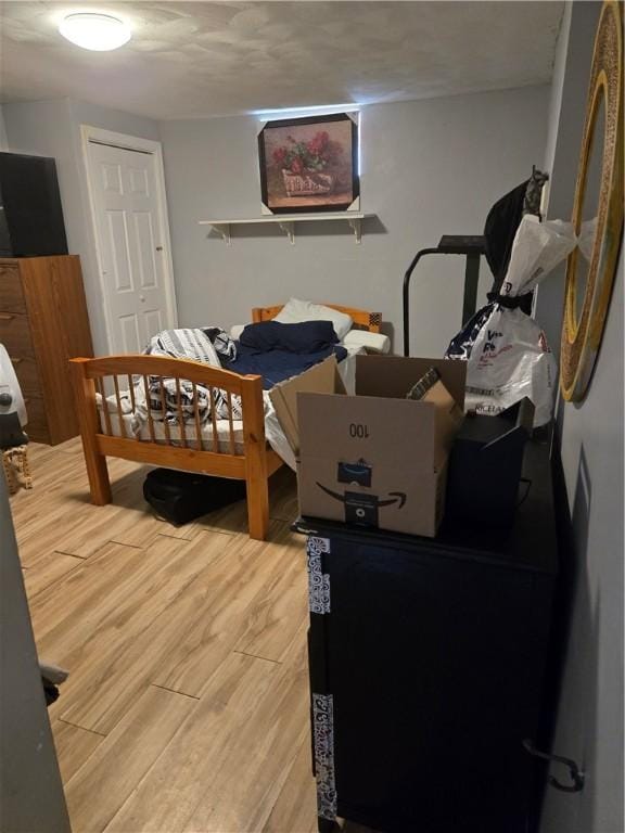 45 Harrison St, Pawtucket, RI 02860 - bedroom featuring light wood-type flooring