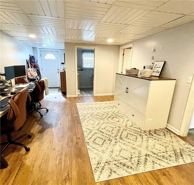8 Orchard St, West Warwick, RI 02893 - office with wood finished floors and baseboards