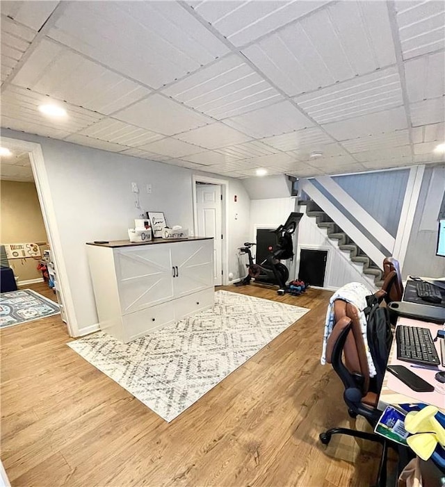 8 Orchard St, West Warwick, RI 02893 - office with wood finished floors and baseboards