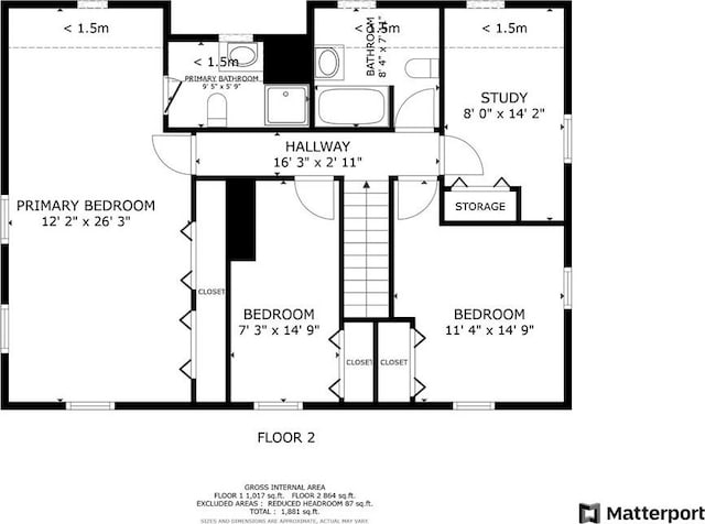 60 Tower Hill Rd, Tiverton, RI 02878 - view of home floor plan