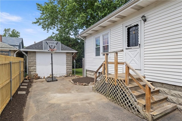 68 Friendly Rd, Cranston, RI 02910 - view of patio with an outdoor structure