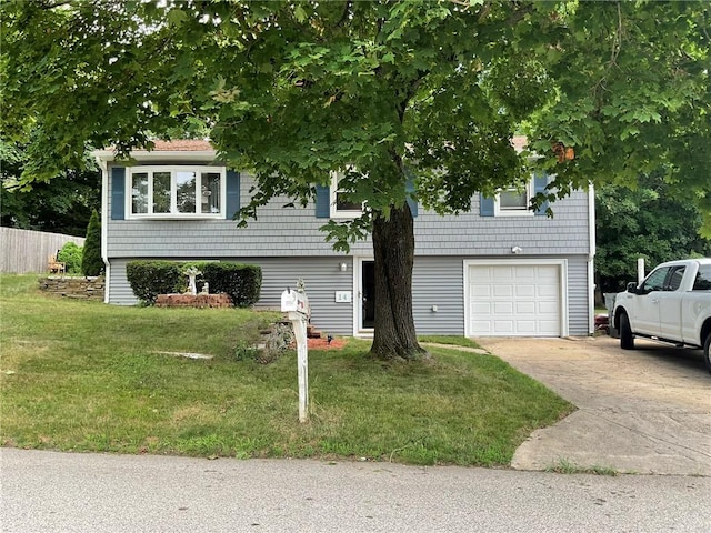 14 Jaycee Dr, West Warwick, RI 02893 - raised ranch with driveway and a garage