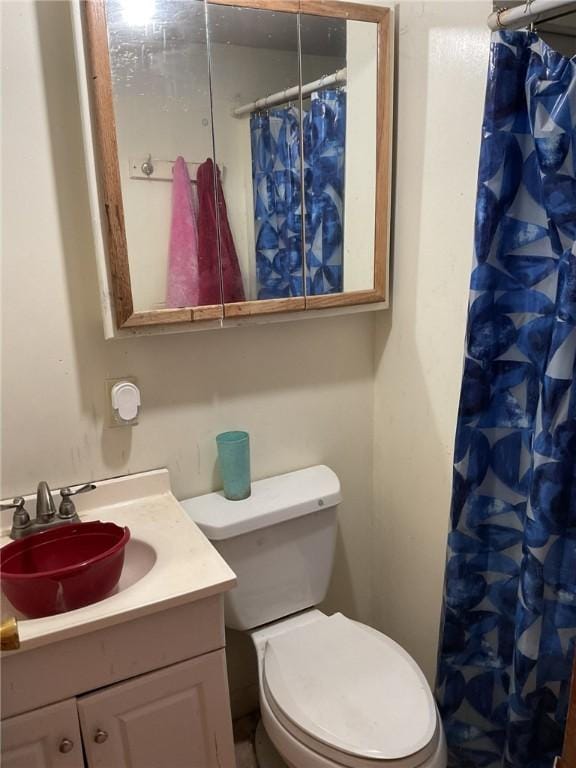 14 Jaycee Dr, West Warwick, RI 02893 - bathroom with vanity and a shower with shower curtain