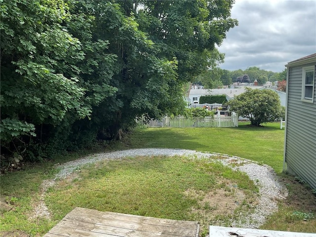 14 Jaycee Dr, West Warwick, RI 02893 - view of yard featuring a deck