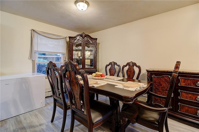 10 E St Unit 316, Cranston, RI 02920 - dining space with wood finished floors and a baseboard heating unit