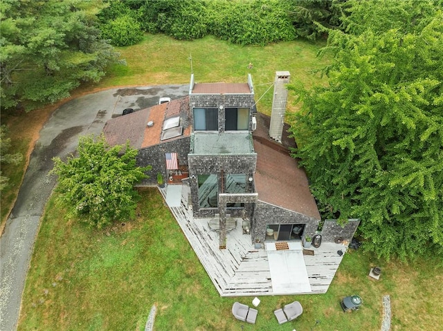 668 Indian Ave, Middletown, RI 02842 - aerial view of property and surrounding area