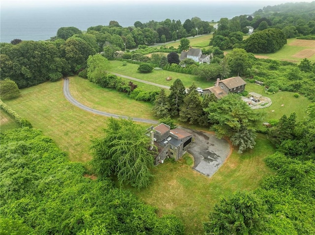 668 Indian Ave, Middletown, RI 02842 - overview of rural landscape with a large body of water