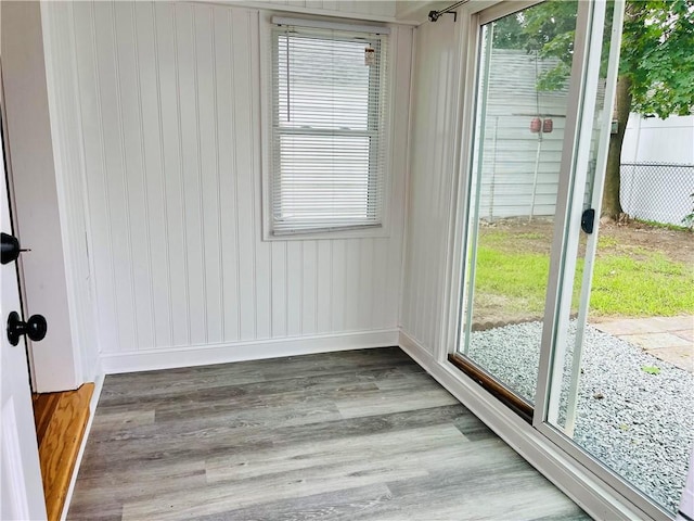 74 Leslie St, Cranston, RI 02910 - spare room featuring wood finished floors and baseboards