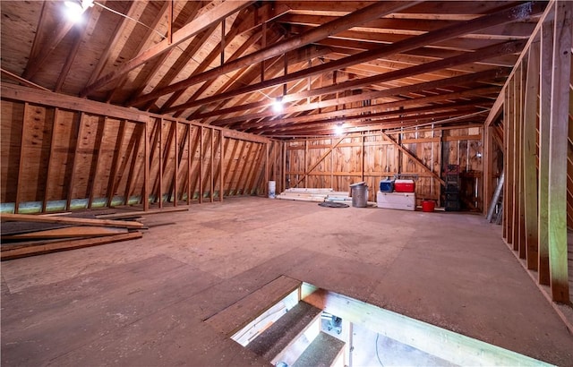 1846 E Wallum Lake Rd, Burrillville, RI 02859 - view of attic