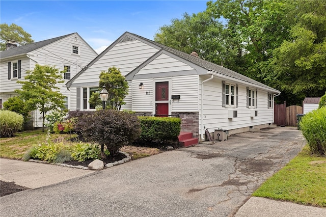 112 Edgewood Blvd, Providence, RI 02905 - bungalow-style house with a shingled roof and a chimney
