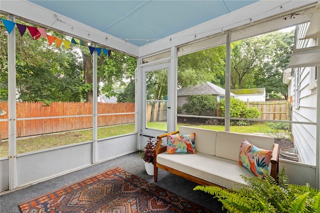 112 Edgewood Blvd, Providence, RI 02905 - sunroom featuring plenty of natural light and outdoor lounge area