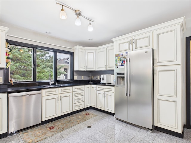 150 Central Ave, Johnston, RI 02919 - kitchen with appliances with stainless steel finishes, granite floors, and dark countertops