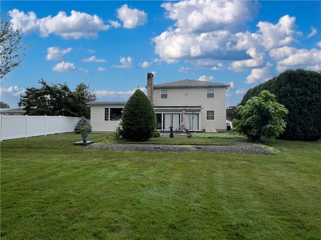 150 Central Ave, Johnston, RI 02919 - back of property featuring a chimney