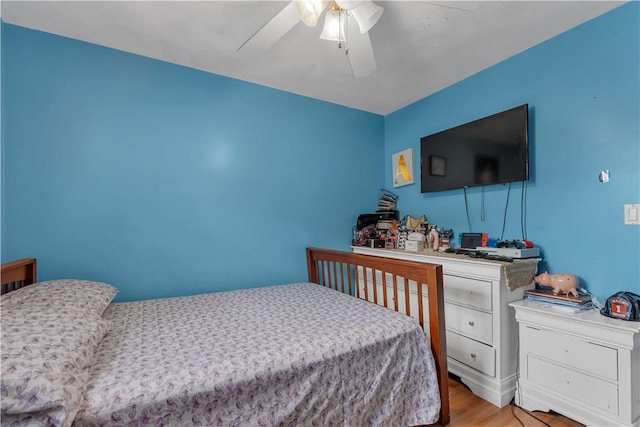 8 Gale Ct, North Providence, RI 02904 - bedroom with light wood finished floors and ceiling fan