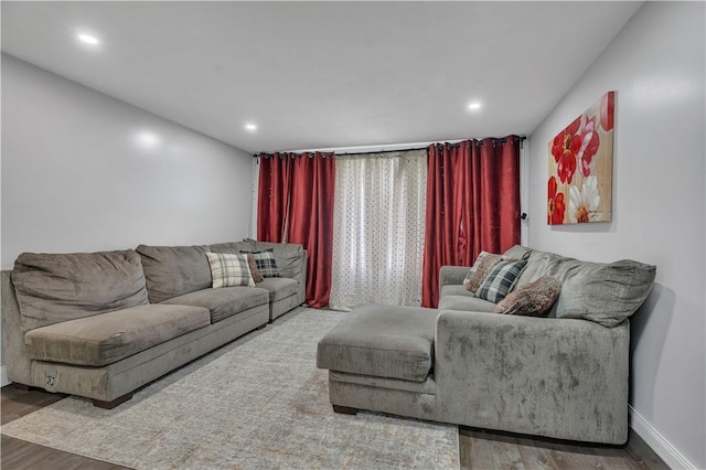 8 Gale Ct, North Providence, RI 02904 - living room with wood finished floors and recessed lighting
