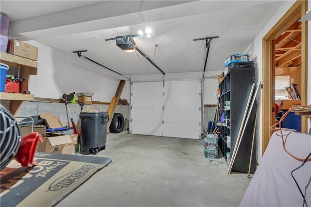 8 Gale Ct, North Providence, RI 02904 - garage with a garage door opener
