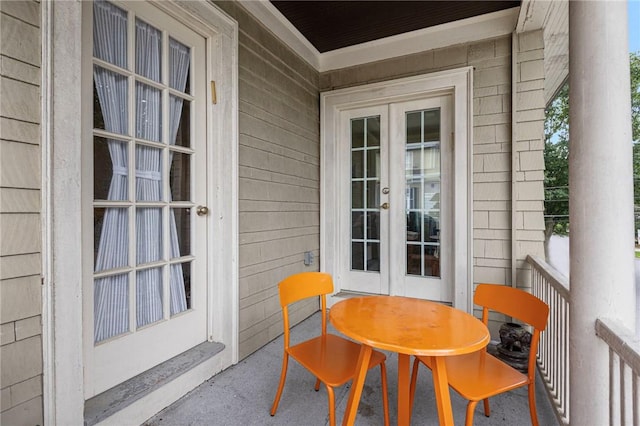 179 Cole Ave Unit 2, Providence, RI 02906 - view of patio featuring french doors