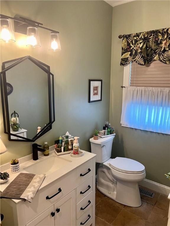 35 E Lantern Rd, Smithfield, RI 02917 - bathroom with vanity and tile patterned flooring