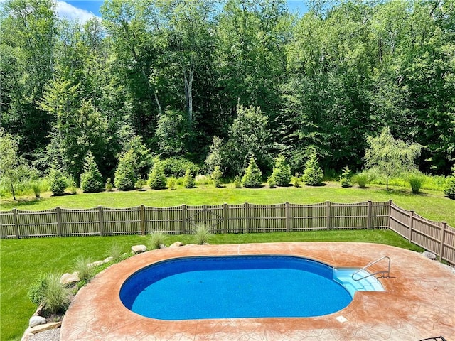 35 E Lantern Rd, Smithfield, RI 02917 - view of swimming pool with a fenced backyard