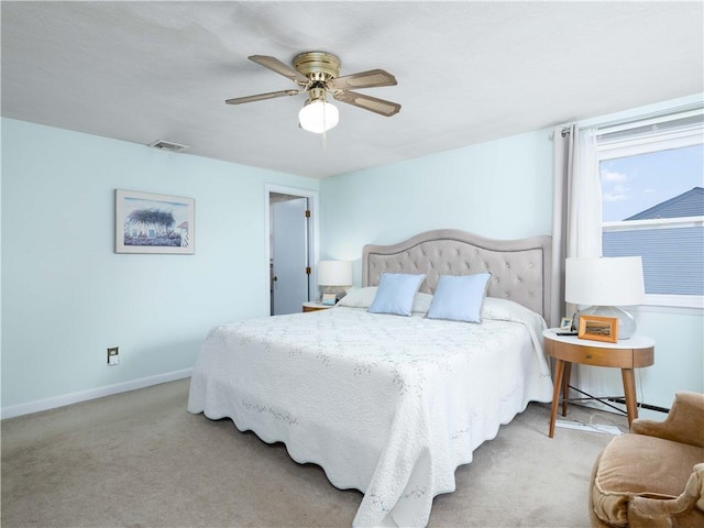 184 Vallette St, Cranston, RI 02920 - bedroom with carpet floors and a ceiling fan