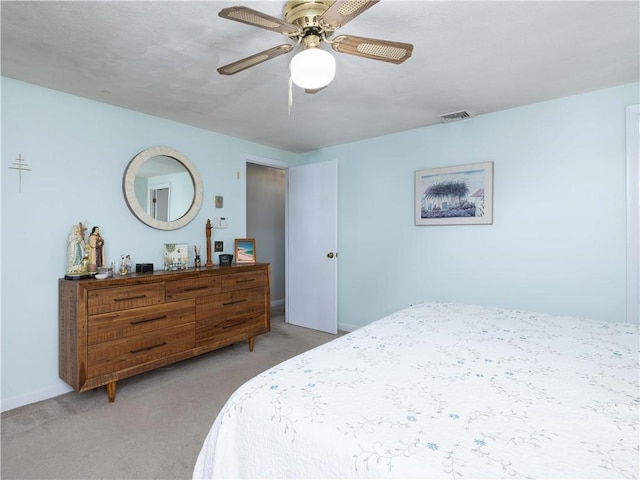 184 Vallette St, Cranston, RI 02920 - bedroom with light colored carpet and ceiling fan