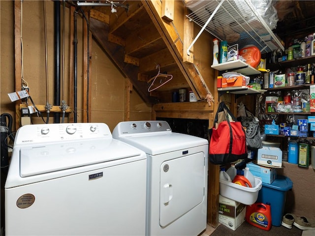 184 Vallette St, Cranston, RI 02920 - laundry room with separate washer and dryer