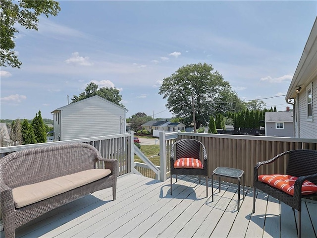 184 Vallette St, Cranston, RI 02920 - view of deck