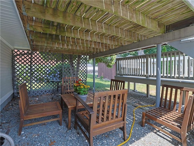 184 Vallette St, Cranston, RI 02920 - wooden deck featuring a storage shed