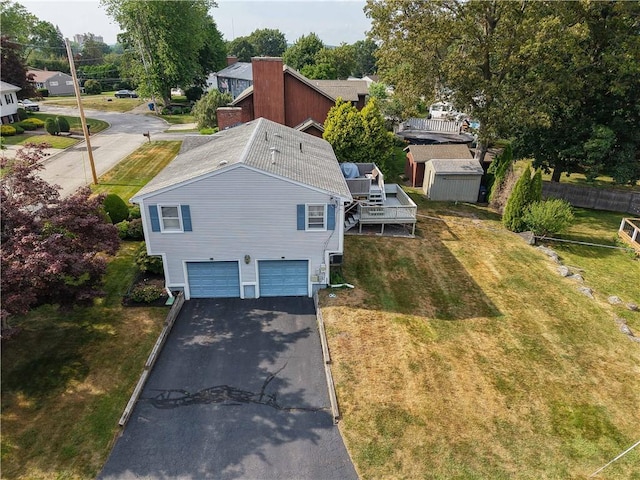 184 Vallette St, Cranston, RI 02920 - aerial view of property and surrounding area